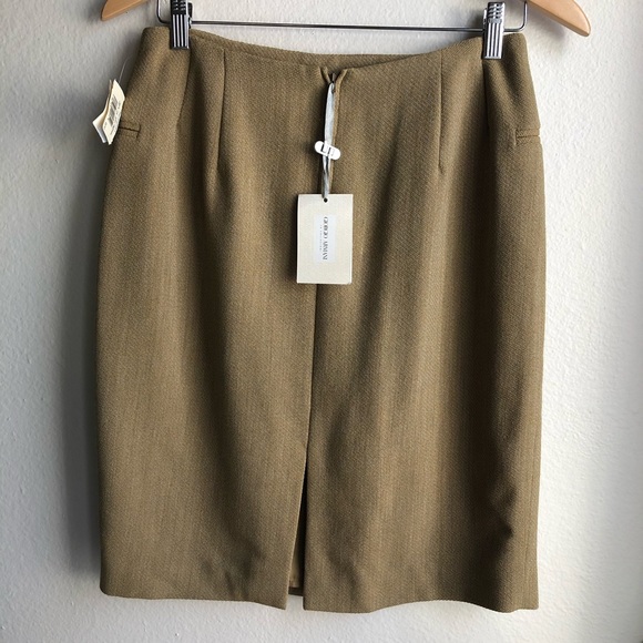 DEADSTOCK VTG GIORGIO ARMANI Pencil Skirt Sz 10 44 - Picture 4 of 7